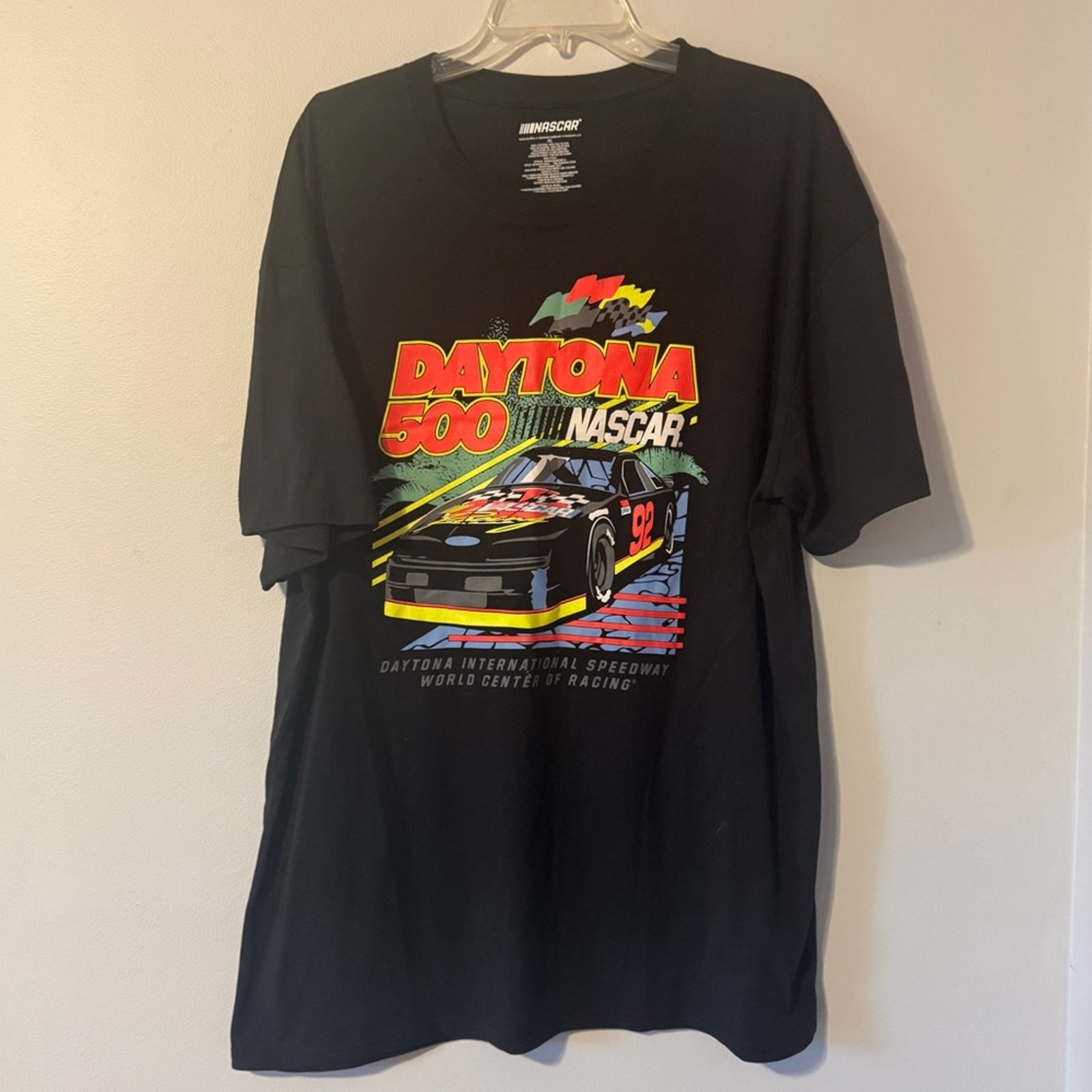Nascar Daytona 500 Black TShirt Xl Nascar Daytona 500 Black TShirt Xl